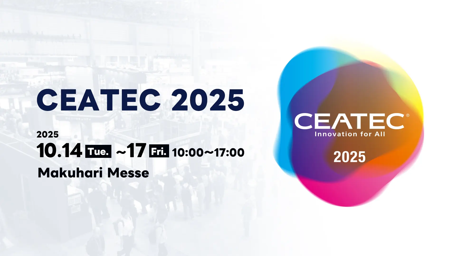 CEATEC 2025 Exhibition Outline Announced